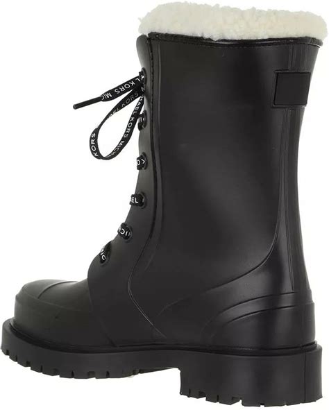 montaigne faux fur rain boot michael michael kors|michael kors montaigne pull on boots.